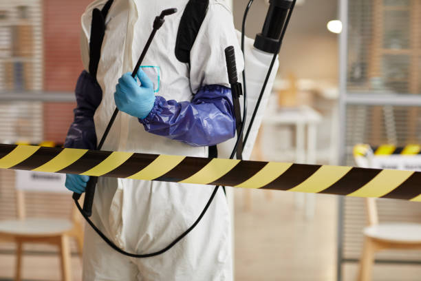 Professional Infectious Disease Decontamination technician working in Lenox, IA